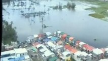 Aerial footage: Filipino homes battered by Typhoon Hagupit
