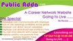 PublicAdda,Online Chat,jobs,chat with friends Publicadda is a career network as well as social network