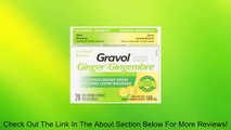 Certified Organic Ginger GRAVOL (20 Chewable Lozenges) Antinauseant for NAUSEA, VOMITING & MOTION SICKNESS Review