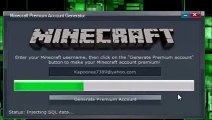 Minecraft Premium Account Generator WORKING 100% November 2014