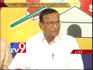 TDP's Gali Muddukrishnama Naidu speaks to media