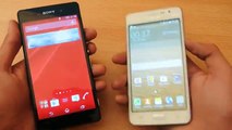 Samsung Galaxy Grand Prime vs Sony Xperia Z2 Which is Faster