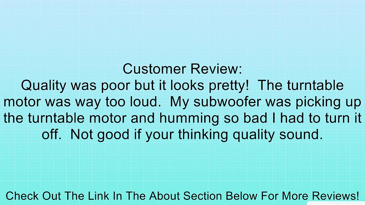 ION Pure LP USB Conversion Turntable for Mac & PC with Conversion Software Review