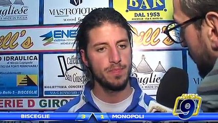 Bisceglie - Monopoli 3-1 | Intervista Raffaele Gambuzza
