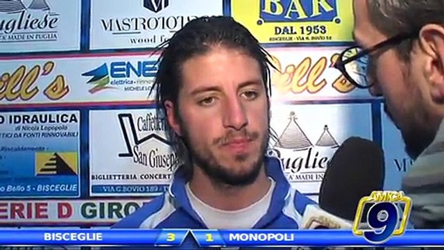 Bisceglie - Monopoli 3-1 | Intervista Raffaele Gambuzza