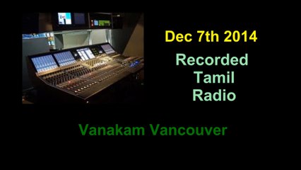 Vanakam Vancouver 2014-12-07