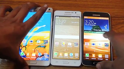 Download Video: Samsung Galaxy Note 4 vs Samsung Galaxy Grand Prime vs Samsung Galaxy S5 Which is Faster