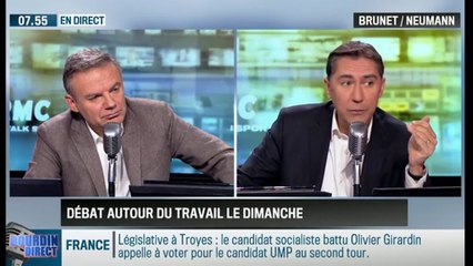 Brunet & Neumann : Travail du dimanche : "La révolution socialiste est en route" - 08/12