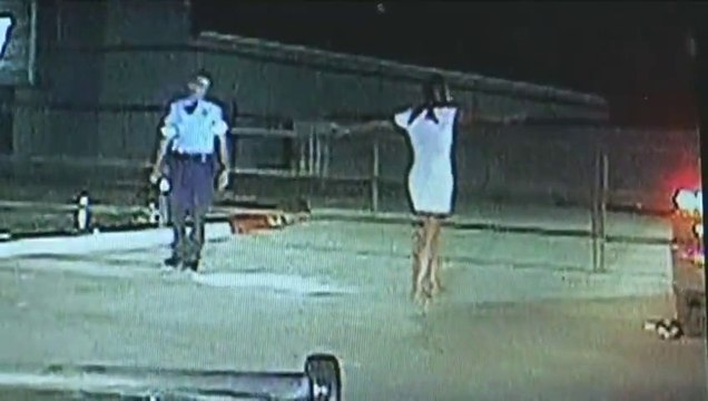 Nora Longoria field sobriety test - Cops Dashcam footage