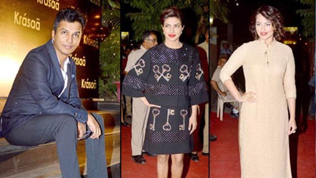 Priyanka Chopra, Sonakshi Sinha Attend Vikram Phadnis Store Launch