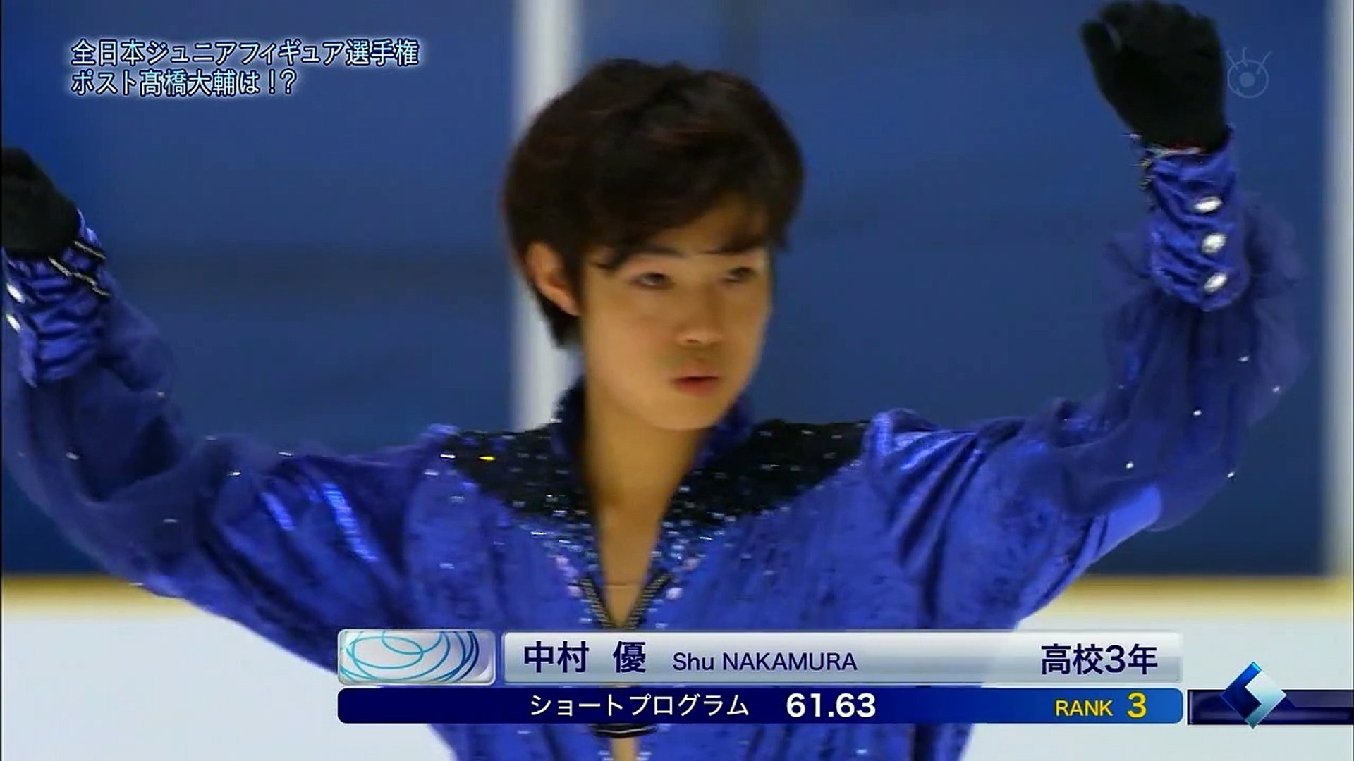 中村優 Shu Nakamura 14 Japanese Junior Nationals Fs 動画 Dailymotion