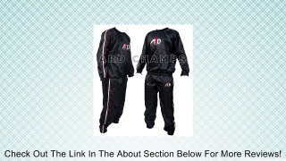 Heavy Duty Sweat Suit Sauna Exercise Gym Suit Fitness Weight Loss Anti-Rip Small to 6XL Review