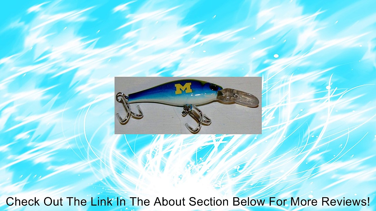 NCAA Officially Licensed University of Michigan Wolverines Sports Collector's Series Minnow Fishing Lure Review