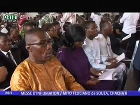 Boni Yayi aux obsèques de Mito Feliciano de Souza à Ouidah au Bénin