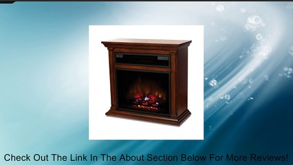 Heat Storm HS-1500-FEM Emerson Infrared Quartz Electric Fireplace, Walnut, 1-Pack Review