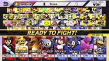 Super Smash Bros. For Wii U 8-Player Smash Team Battle - Playing As The Dire Mii Fighter