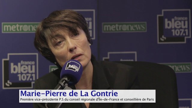 Oui j'y pense - Marie-Pierre de La Gontrie à propos de la succession de Jean-Paul Huchon à la tête de la région Île-de-France