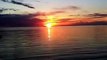 Amazing Sunset on the baltic Sea - time lapse (HD)