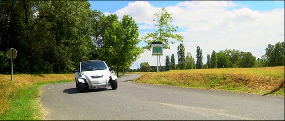 La C-ZEN (voiture électrique) dans la nature