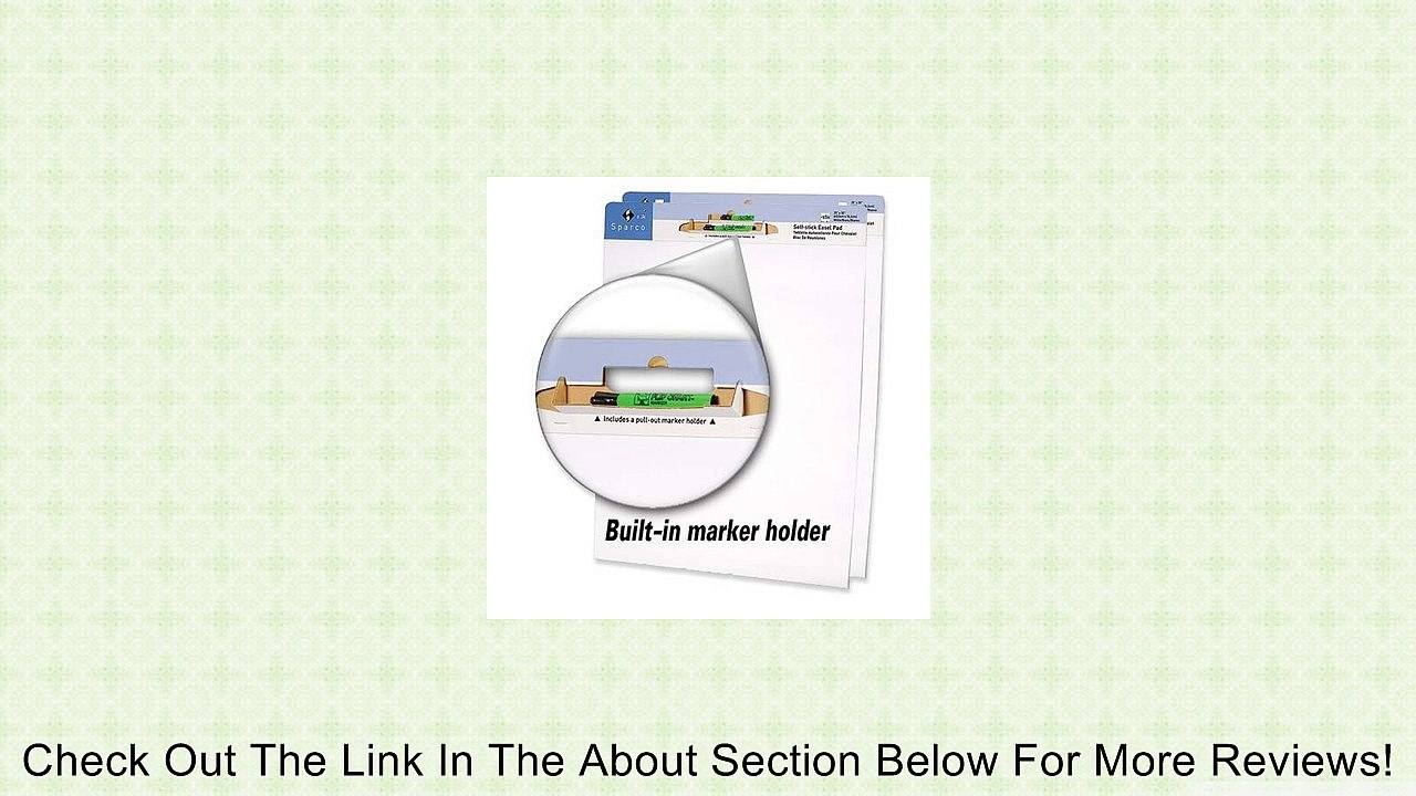 Plain Self-Stick Easel Pad (2 Per Carton) Review