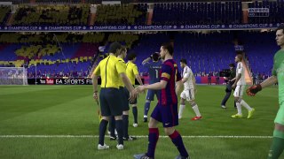 FIFA 15 Modo Carrera | Real Madrid VS FC Barcelona | Final De La Champions