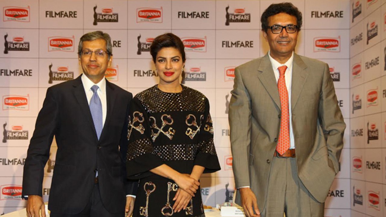 Priyanka Chopra at 60th Britania Filmfare Awards 2014  Announcement !