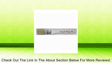 Linzer Paint Brush Consumer Flat 3 " Review
