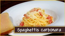 2013-Recette des spaghettis carbonara