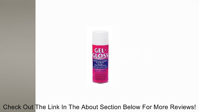 Gel-Gloss Cleaner & Polish Acrylic Aerosol 12 Oz Review