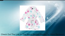 Ivory Snowflake Plush Bath Robe for Girls XS 4-5 Review