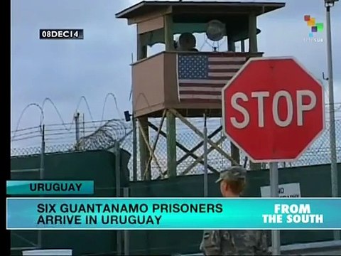 Six Guantanamo prisoners arrive in Uruguay for resettlement
