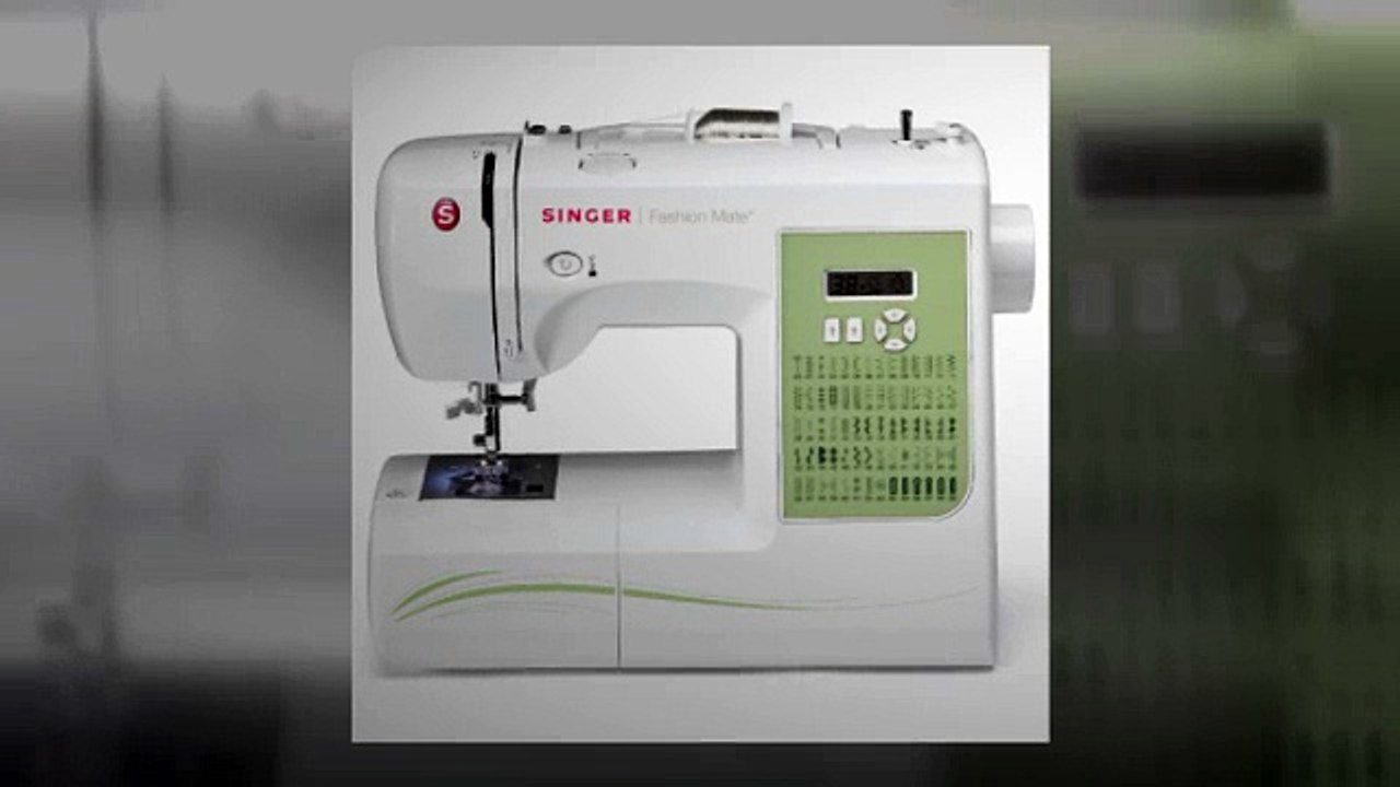 SINGER 7256 Fashion Mate 70-Stitch Computerized Free-Arm Sewing Machine