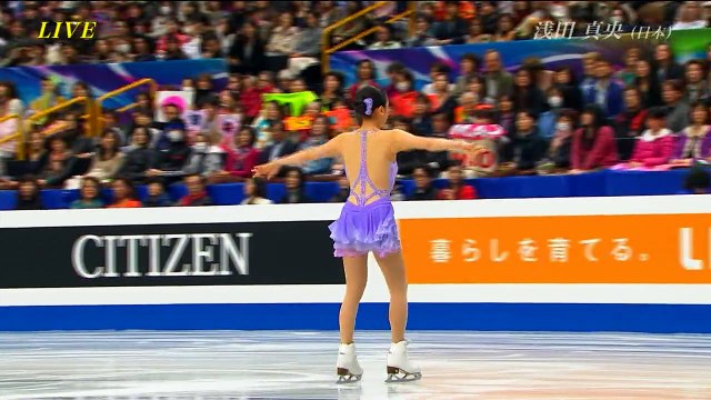 Mao Asada - 2014 World Championships SP