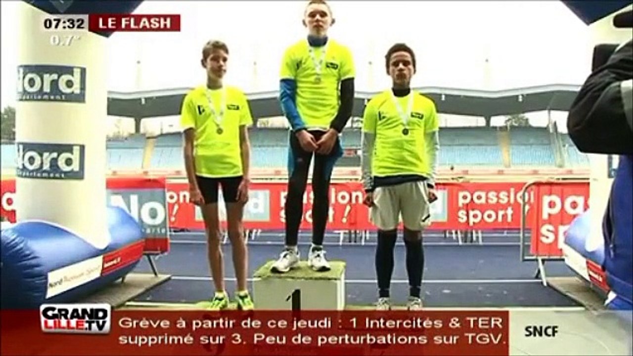 Reportage Grand Lille TV - Cross UNSS du Nord