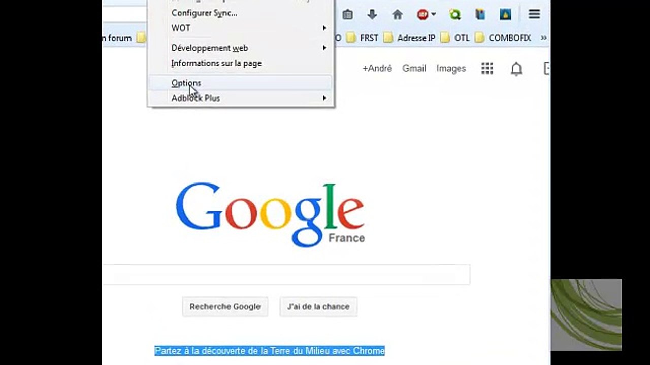 Supprimer proxy sur Firefox
