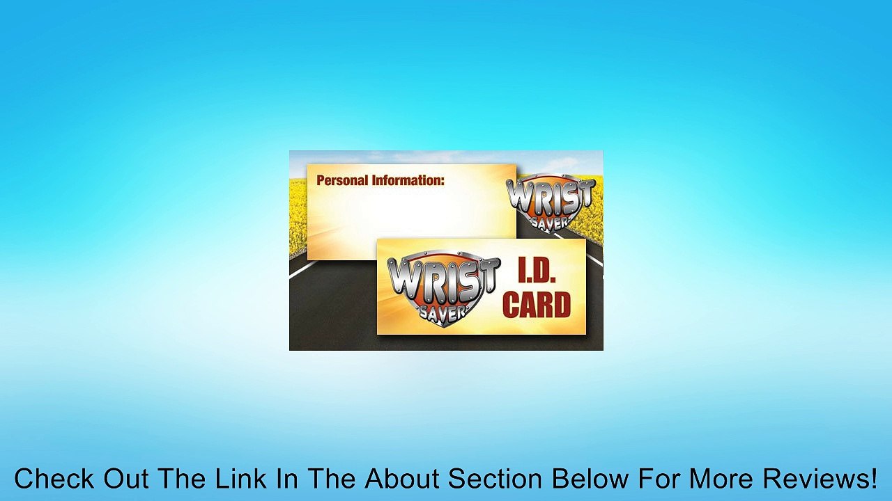 Wrist Saver Black Pepper Spray For Running - Jogging - Walking - Hiking - Wristband with LED Light & Id Card For Personal Protection Review