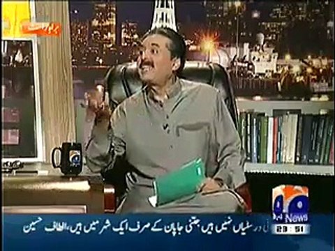 Aftab Iqbal Bashing Abid Sher Ali on Saying That Allah is Angry With Sheikh Rasheed