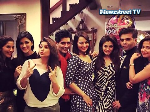 Parineeti Chopra suffers wardrobe malfunction at Manish Malhotra’s b’day party