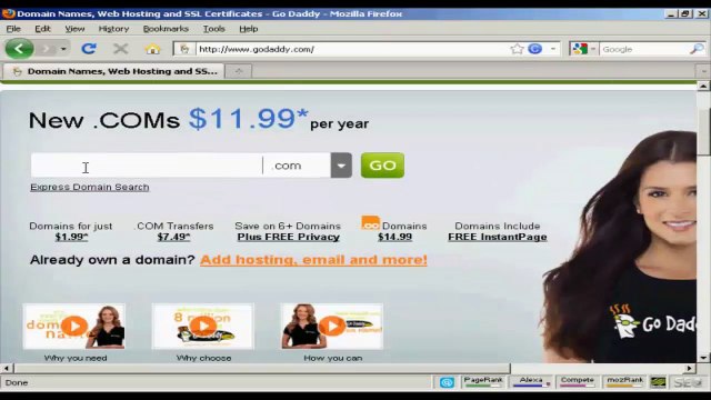 How To Register A Domain Name At Godaddy