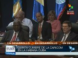 Raúl Castro exige en Cumbre Caricom se termine el bloqueo contra Cuba