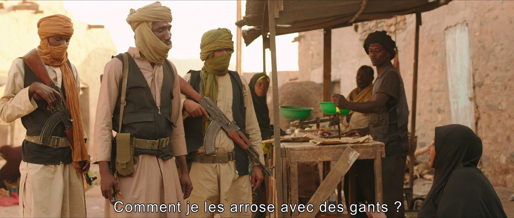 Timbuktu de Abderrahmane Sissako - Extrait 2. "La Poissonnière"