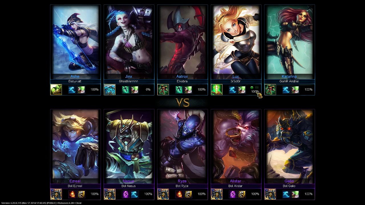 Découverte League of Legends. Premières games