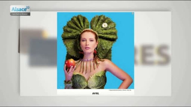 L'image du jour : le calendrier des Alsaciennes d'Eric Sembach