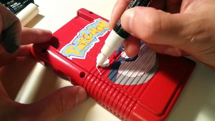 Transformation d'une Game Boy en version pokémon
