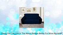 Navy Blue Quilted Micro Suede Pet Dog Furniture Sofa Slipcover Protector Throw Review