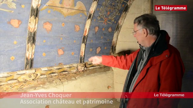 La Roche-Maurice (29). L'Eglise saint-Yves en cours de restauration