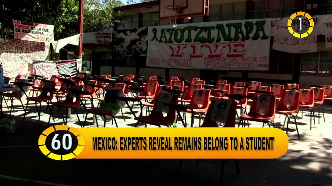 In 60 Seconds - DNA Found From Missing Mexican Student