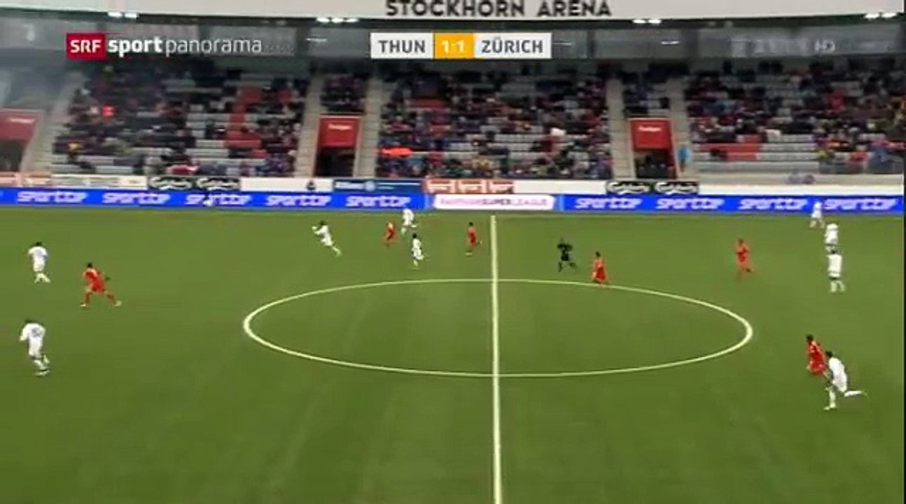 Thun 2 - 1 Zurich