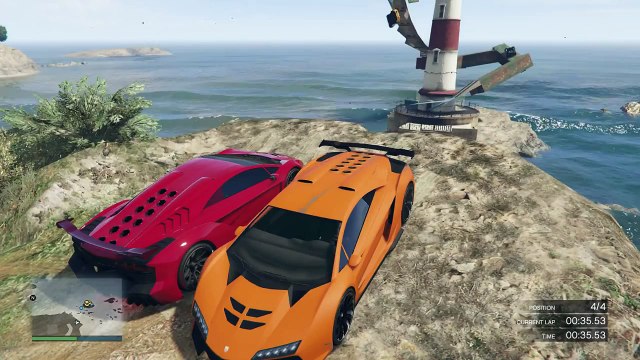 LIGHTHOUSE STUNTING GTA 5 Funny Moments E376 (with The Sidemen) (GTA 5 Xbox One).