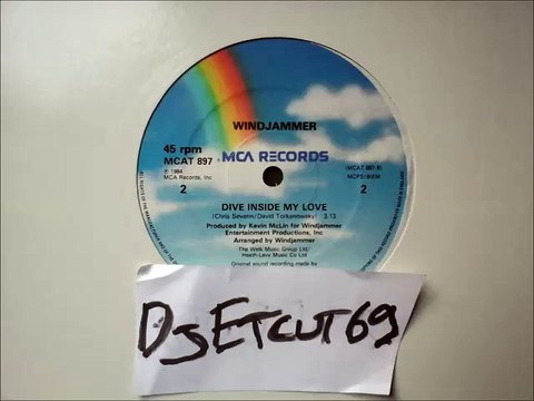 WINDJAMMER -DIVE INSIDE MY LOVE(RIP ETCUT)MCA REC 84